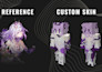 make the best minecraft skin based on your reference